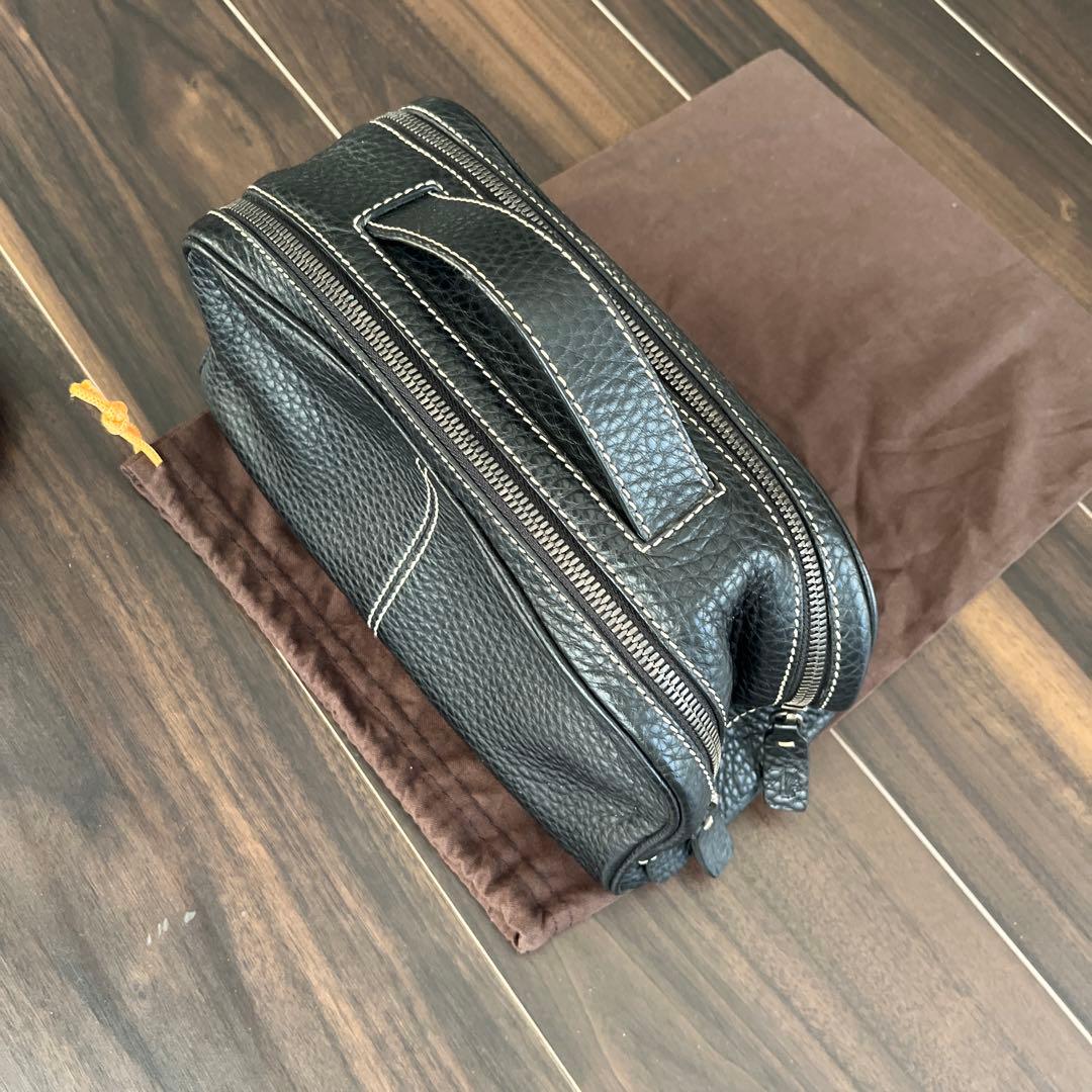 ☆トッズ☆セカンドバッグ☆メンズブラック☆