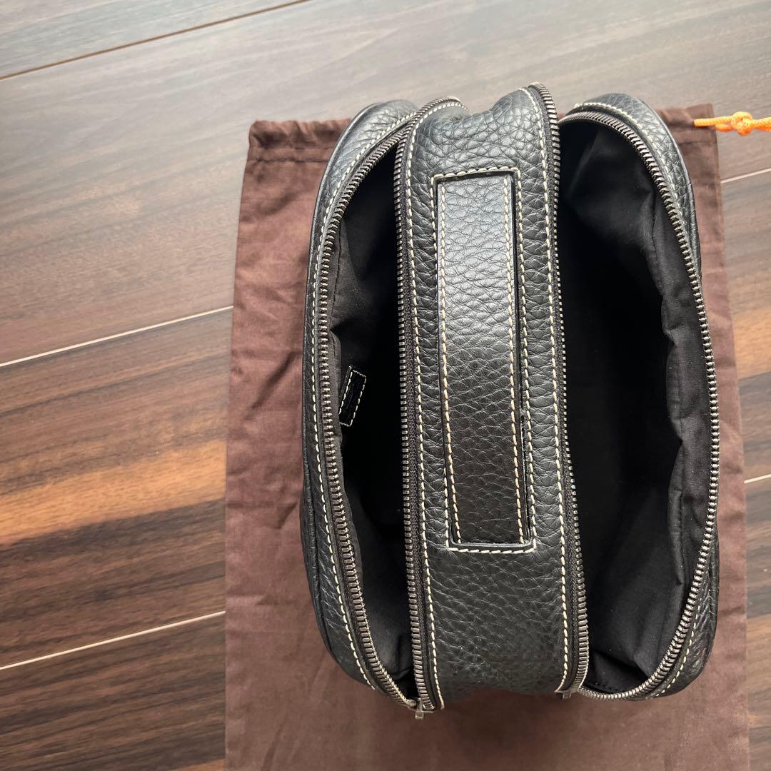 ☆トッズ☆セカンドバッグ☆メンズブラック☆