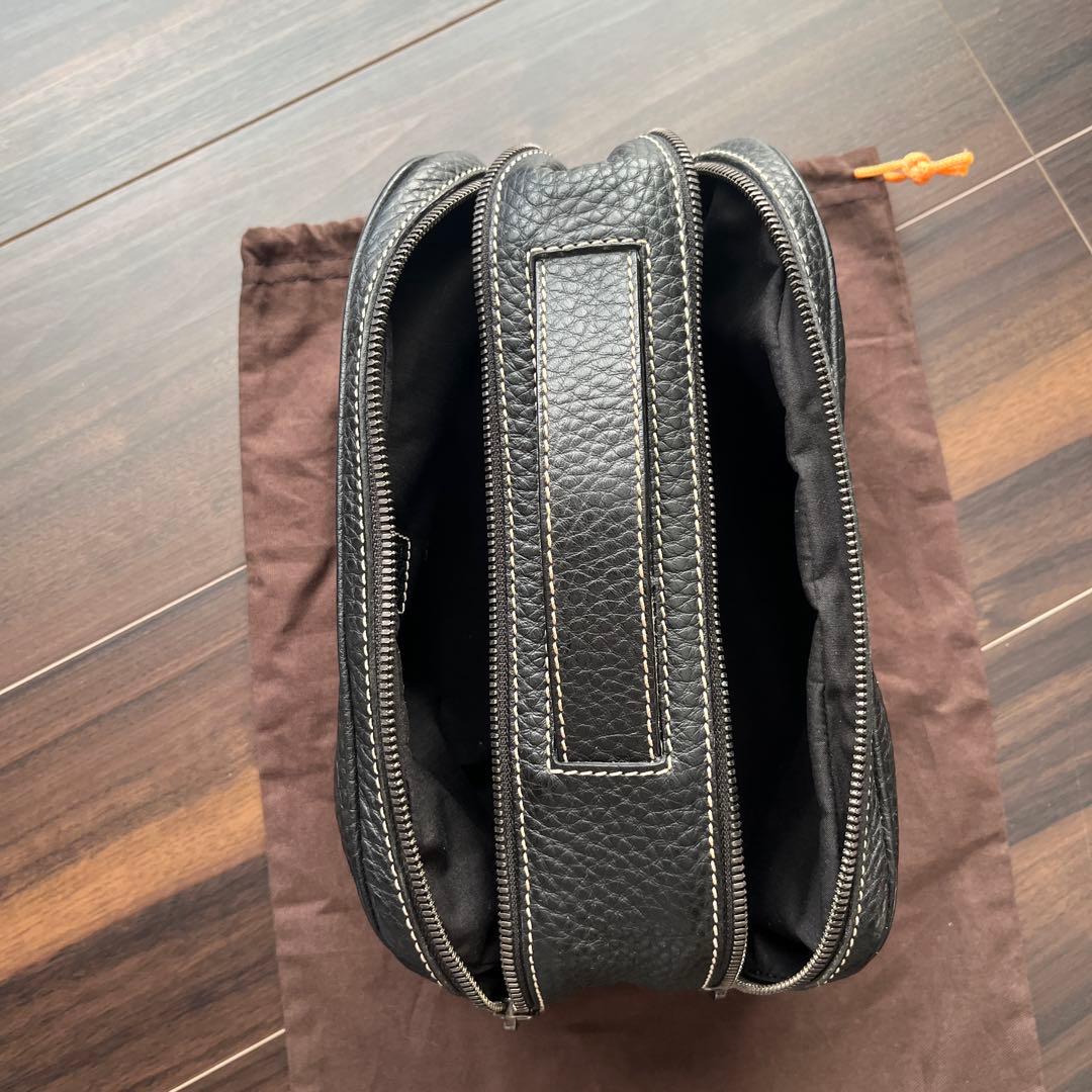 ☆トッズ☆セカンドバッグ☆メンズブラック☆