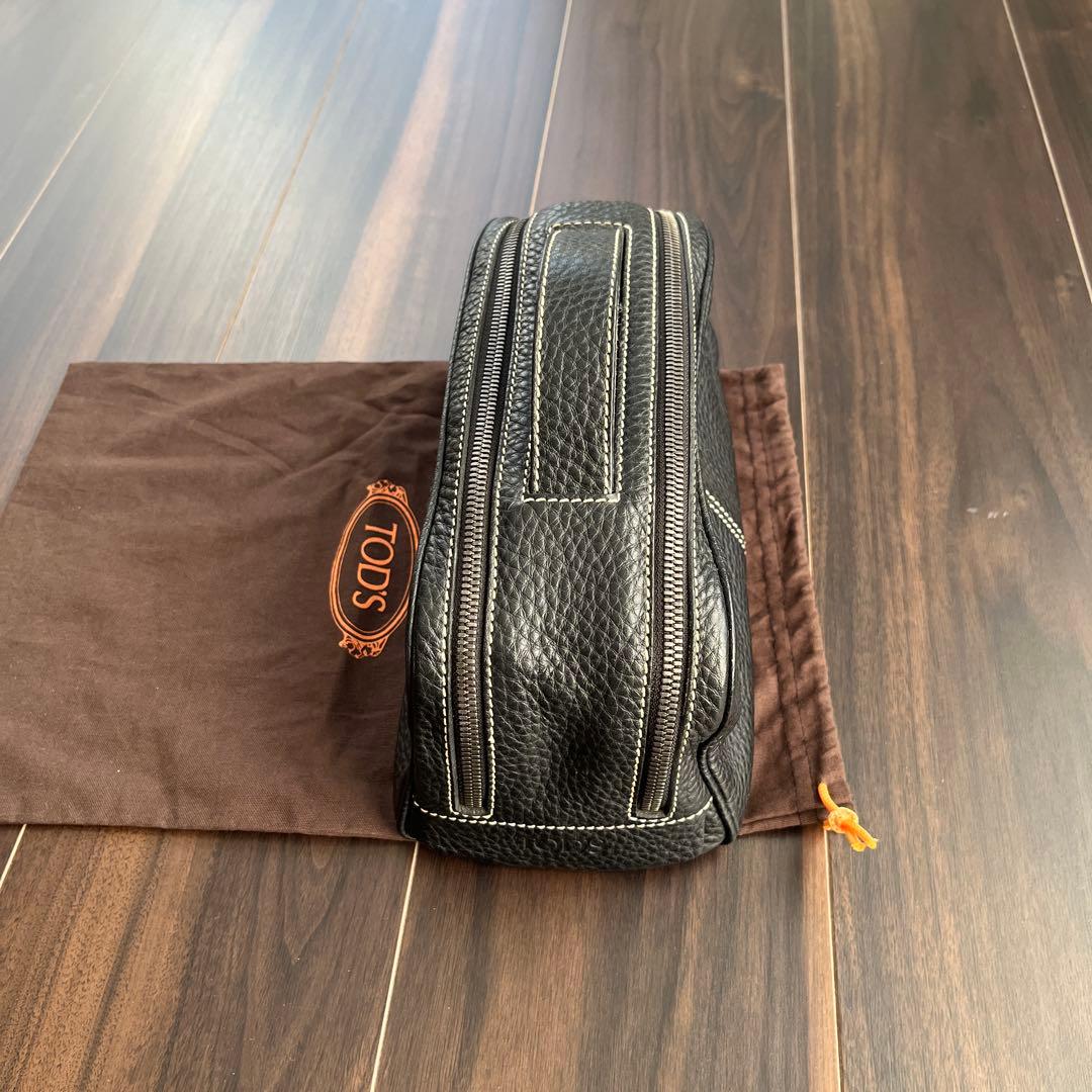 ☆トッズ☆セカンドバッグ☆メンズブラック☆