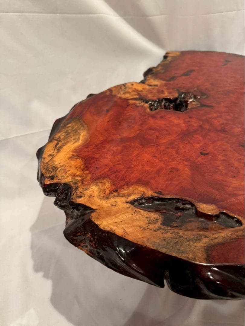 花梨　かりん　座卓　アンティーク　一枚板