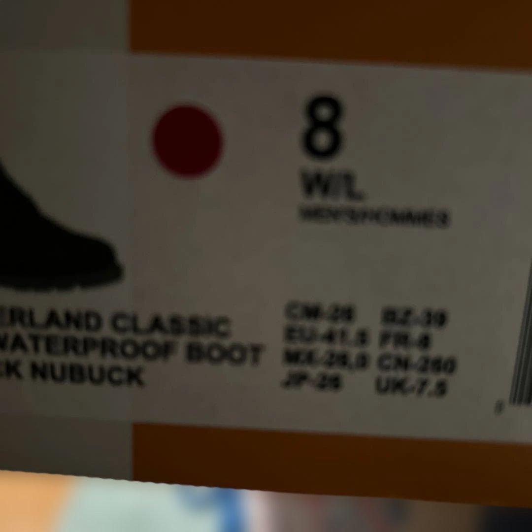 ティンバーランド ブラック