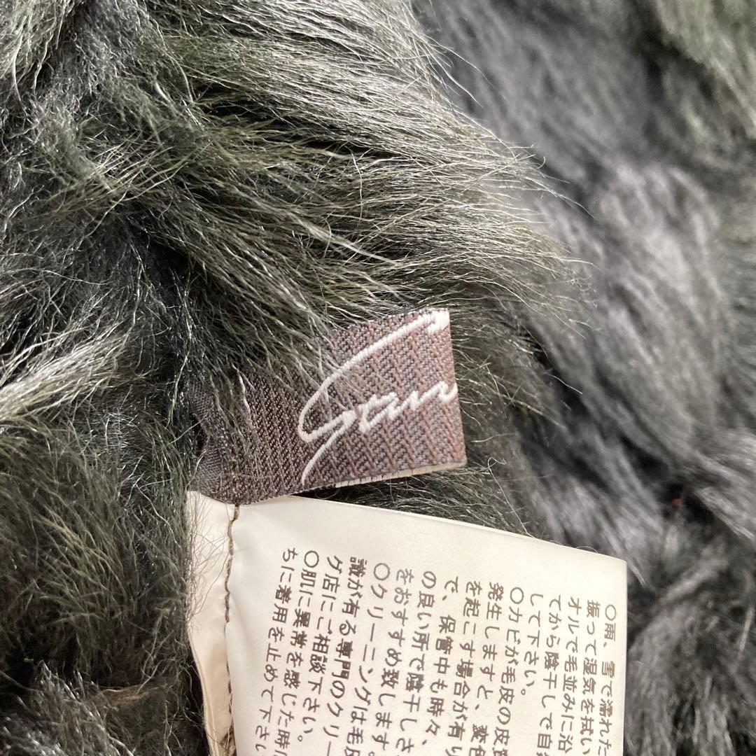 STUNNING LURE✨ムートンコート リアルレザー　ショールカラー　モカ