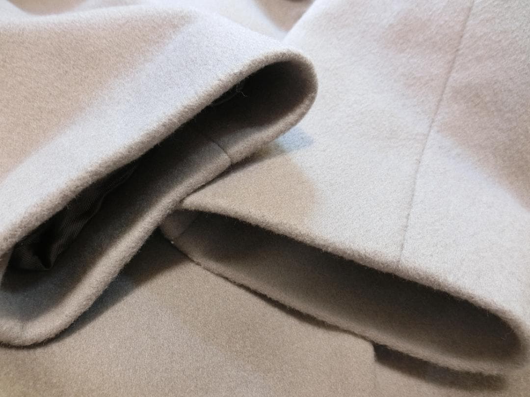 Silver バーニーズ　ロロピアーナ　チェスターコート　グレージュ　３８