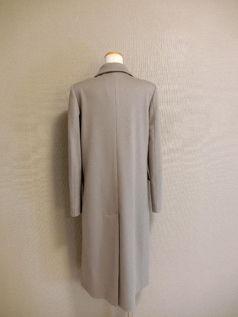 Silver バーニーズ　ロロピアーナ　チェスターコート　グレージュ　３８