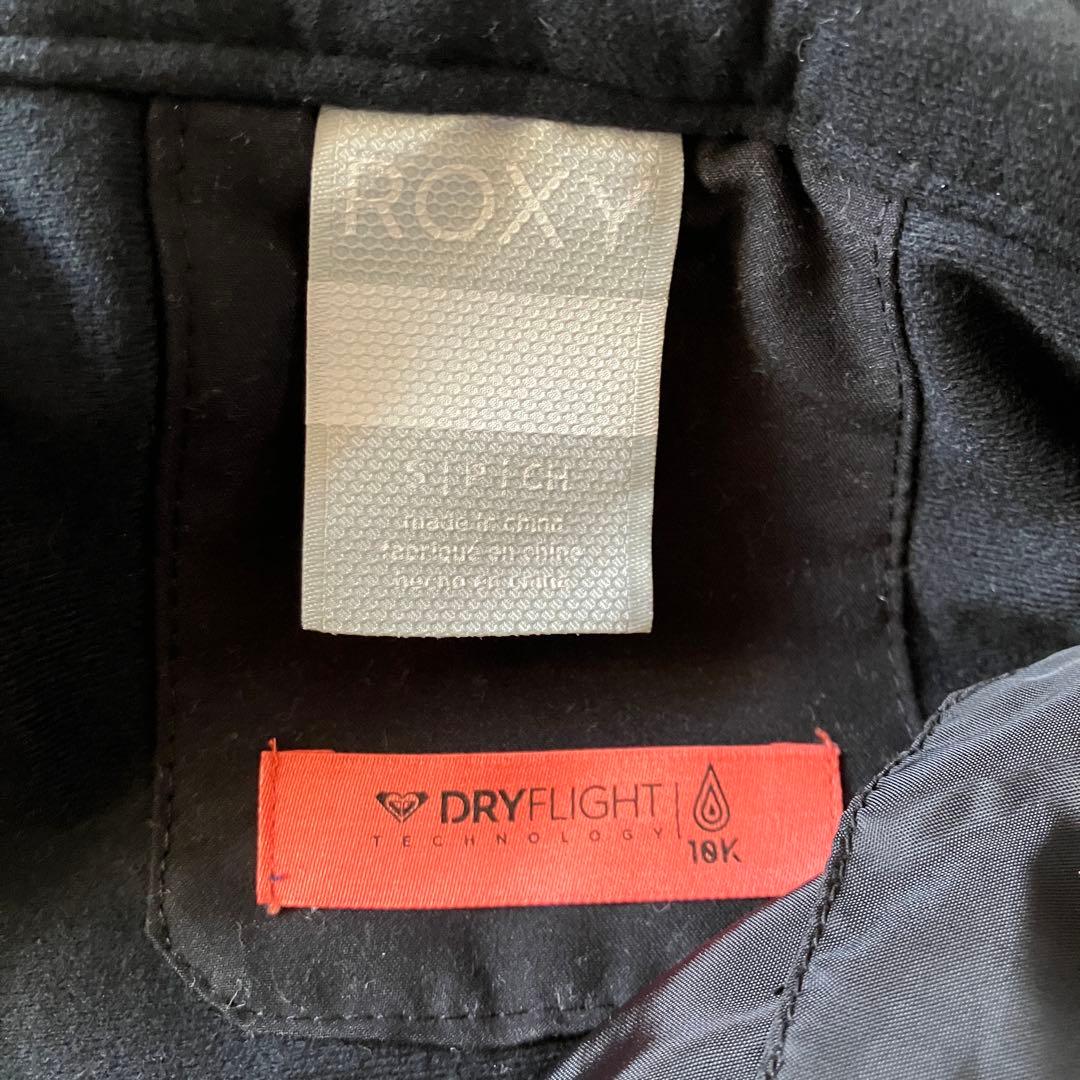 #10M✨ROXY✨スキーウェア パンツ レディースS ヒップロゴ ブラック
