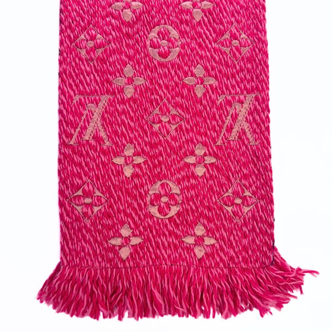 専用 ルイヴィトン エシャルプ・ロゴマニア マフラー ローズピンク M78706