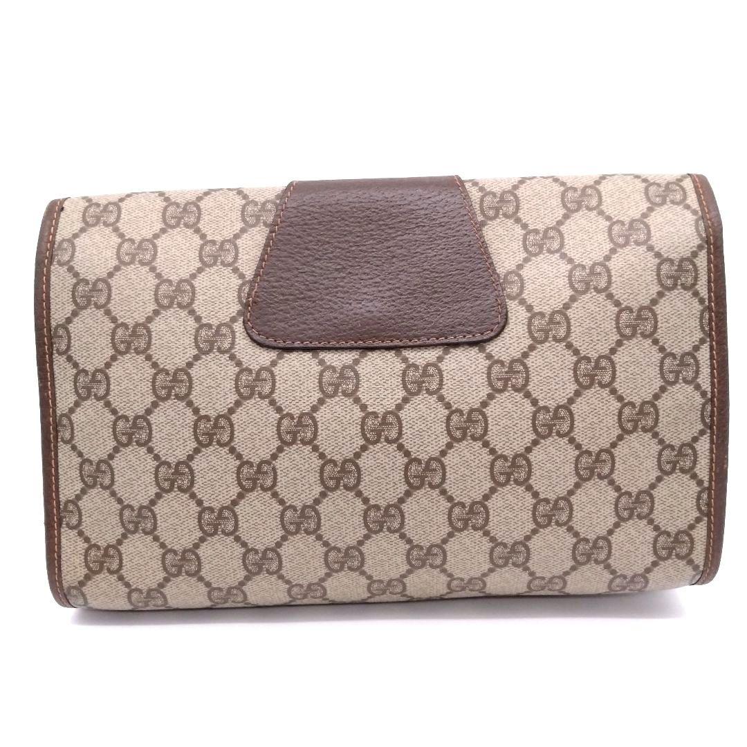 GUCCI クラッチバッグ GGスプリーム×シェリーライン 156・01・030