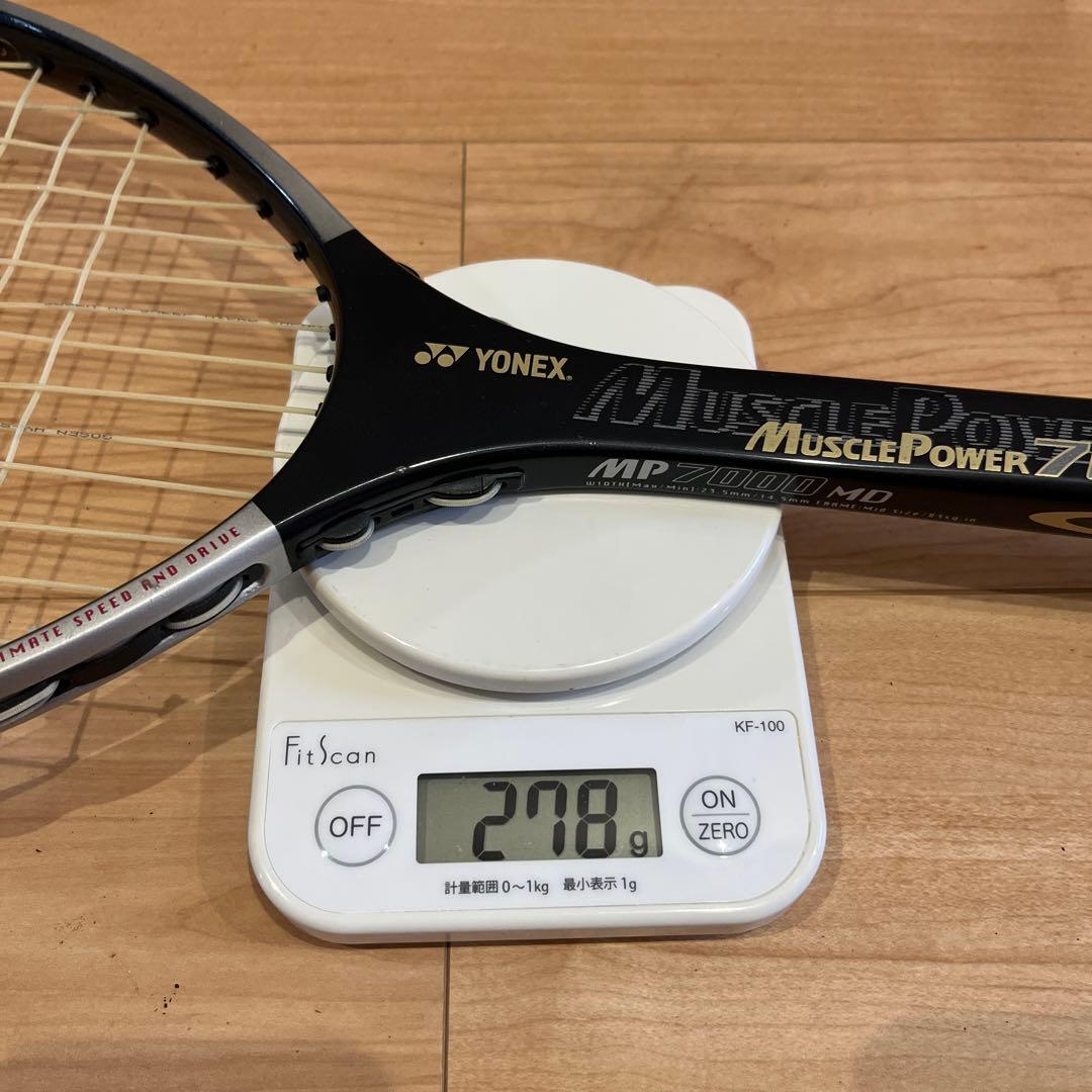 マッスルパワー7000 B34軟式テニスラケット 黒