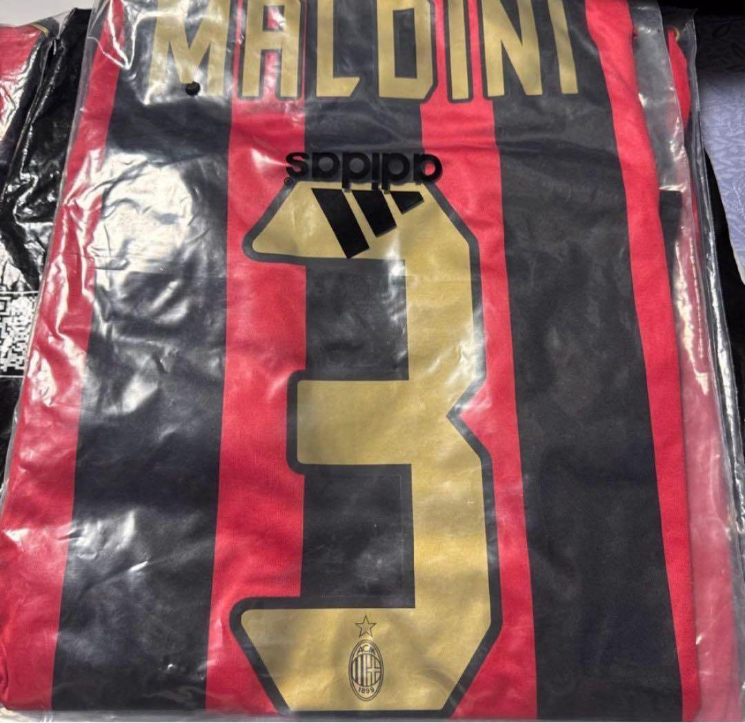 限定値下げ　希少06-07 ACミラン サッカーユニフォーム マルディーニ3