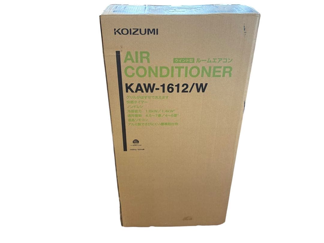 KOIZUMI ルームエアコン KAW-1612-W 21年製