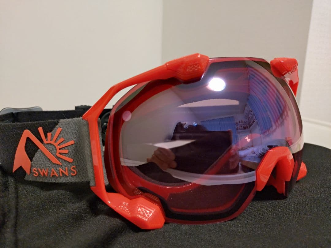 SWANS C2N スノーゴーグル 調光レンズ 【延長ベルト付】
