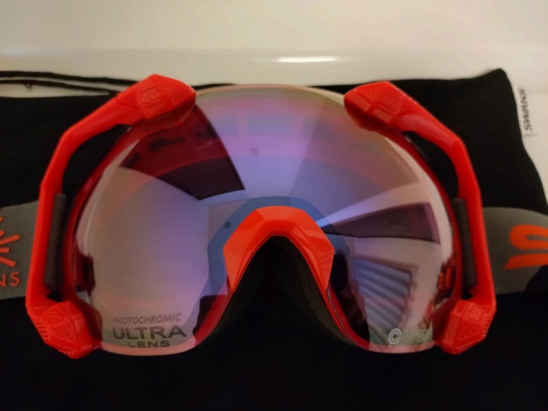 SWANS C2N スノーゴーグル 調光レンズ 【延長ベルト付】