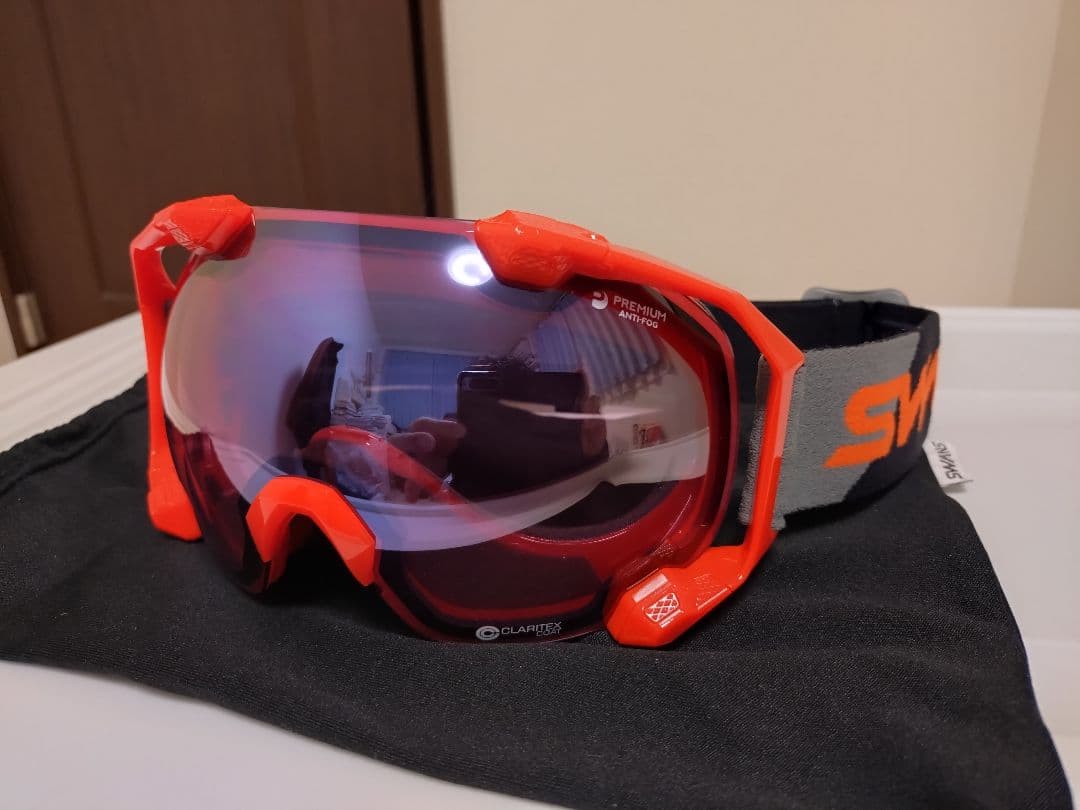 SWANS C2N スノーゴーグル 調光レンズ
