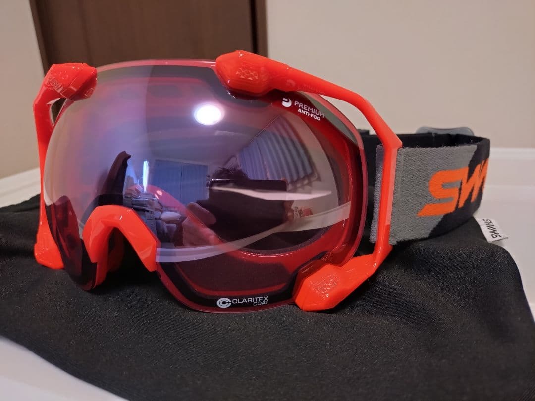 SWANS C2N スノーゴーグル 調光レンズ 【延長ベルト付】