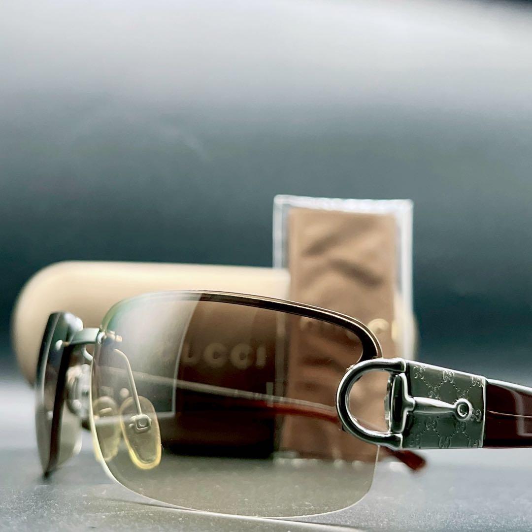 小物 GUCCI archive hoos bit sunglasses y2k