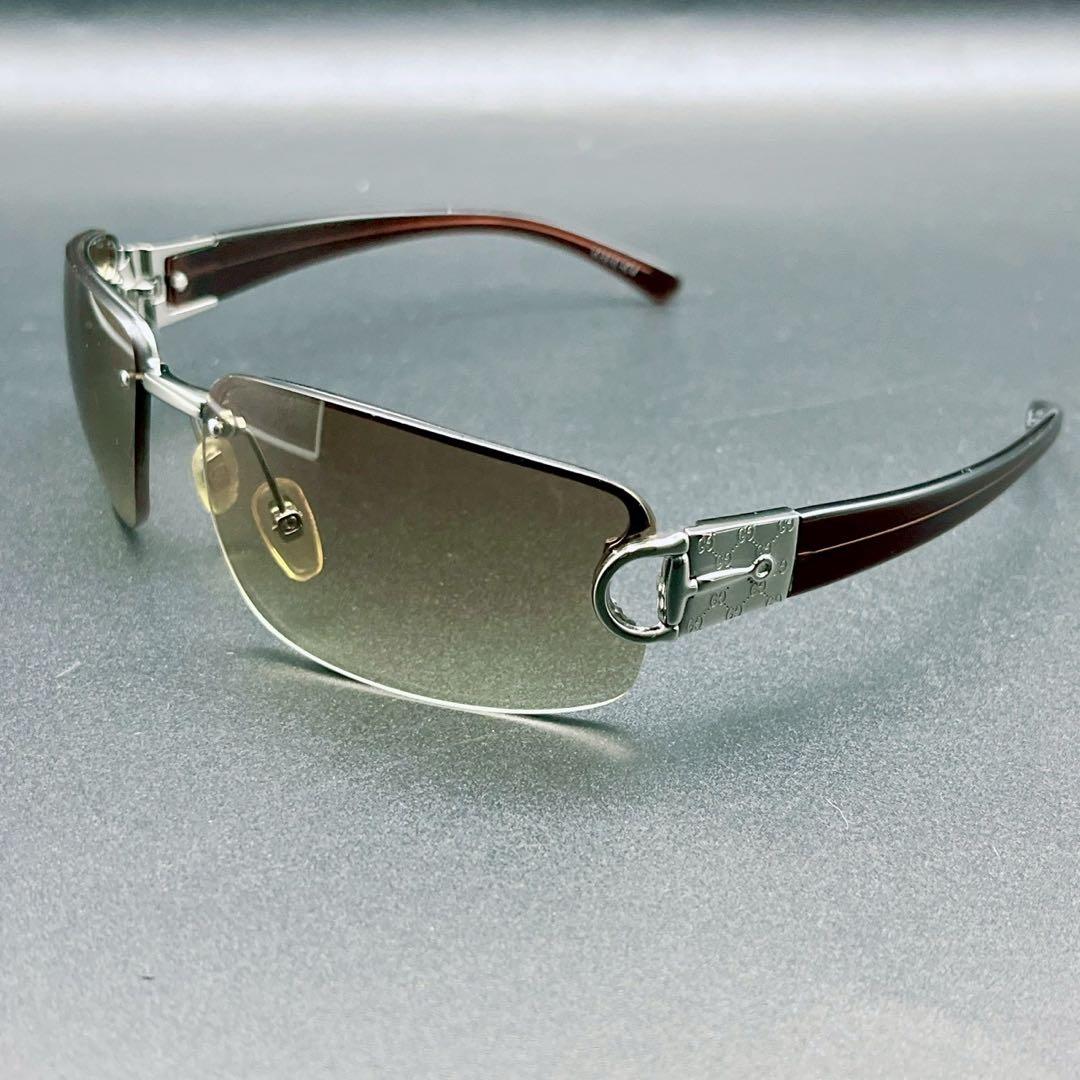 小物 GUCCI archive hoos bit sunglasses y2k