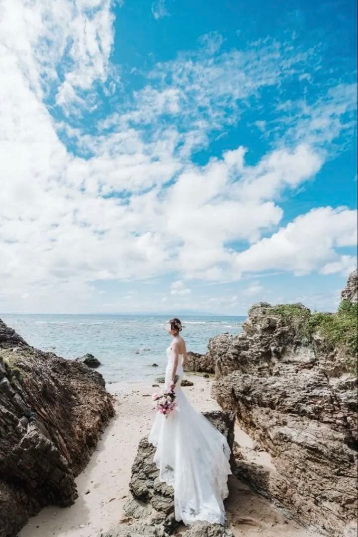 マーメイド ウェディングドレス ワタベウェディング ヴェパリ ロングベールセット