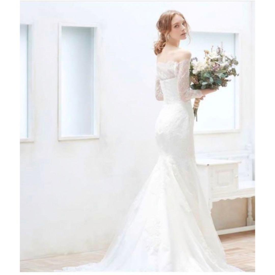 マーメイド ウェディングドレス ワタベウェディング ヴェパリ ロングベールセット