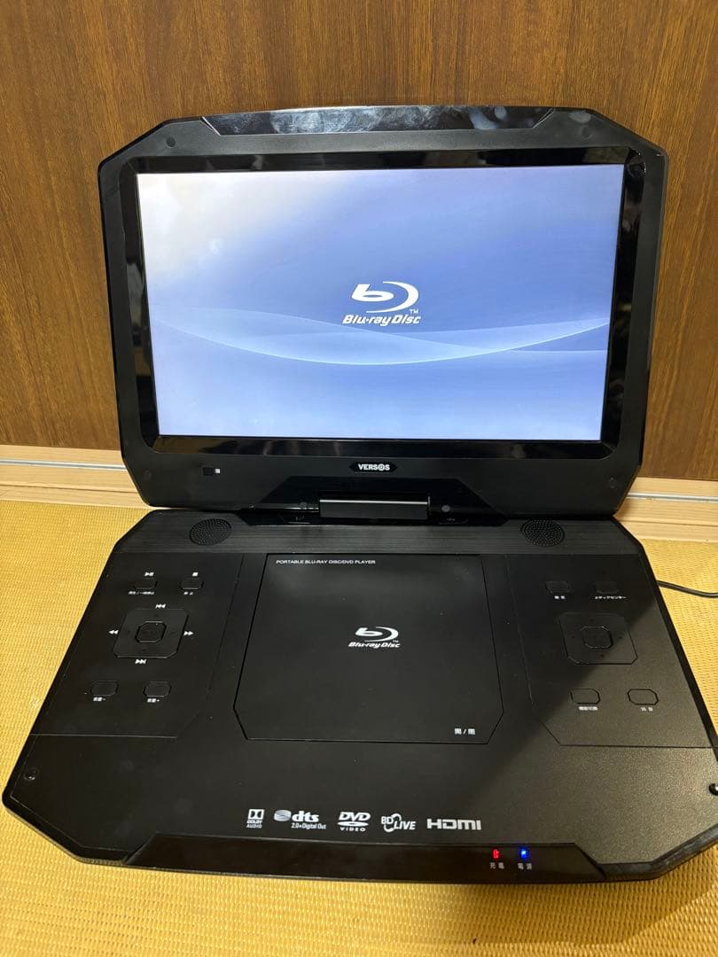 ベルソス14インチポータブルブルーレイプレーヤー VS-BD1400
