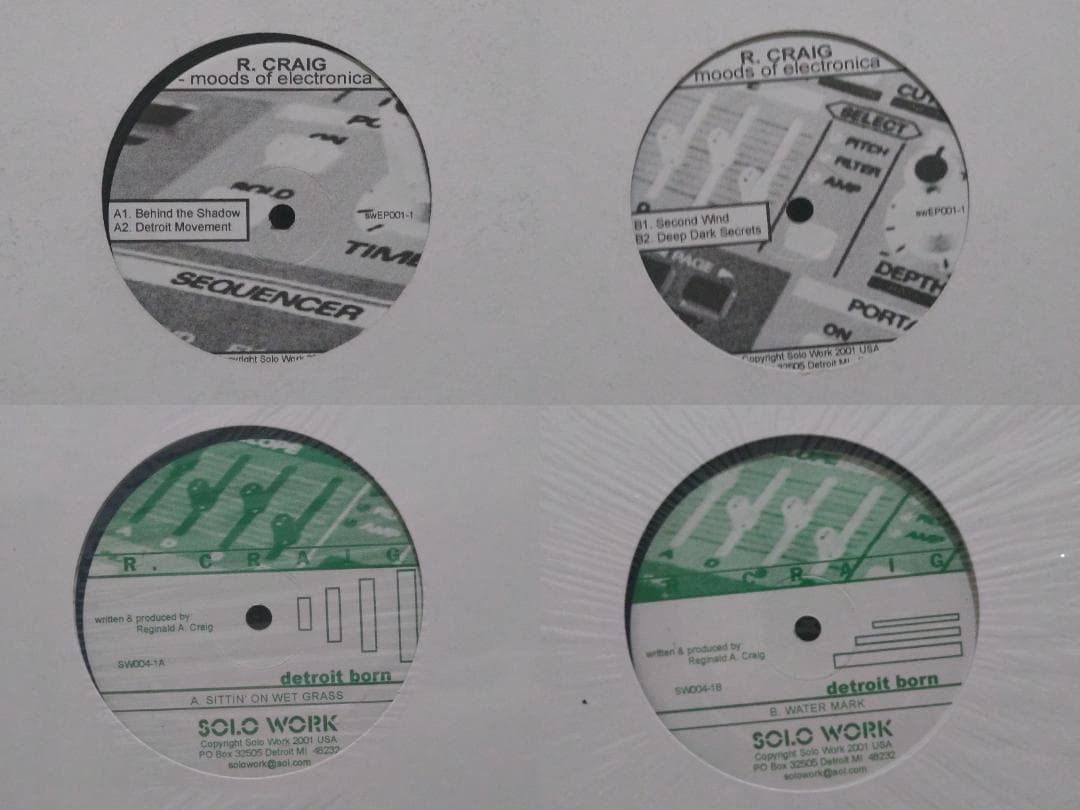 デトロイト テクノ （10枚セット） レコード TECHNO DETROIT