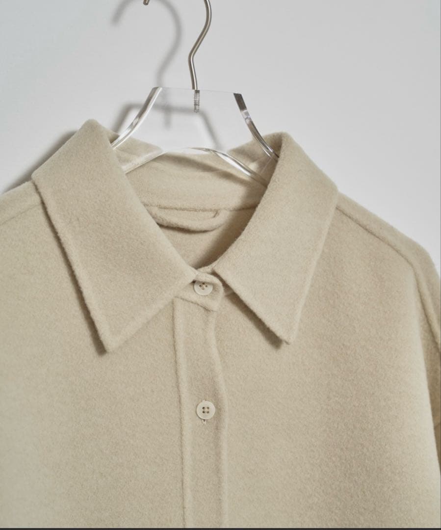 【新品タグ付】TODAYFUL ウールシャツジャケット 38