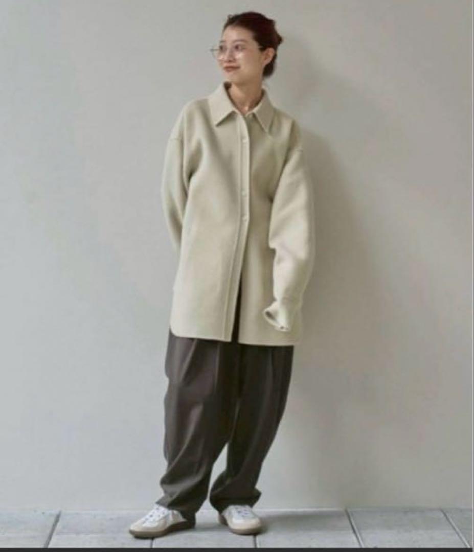 【新品タグ付】TODAYFUL ウールシャツジャケット 38