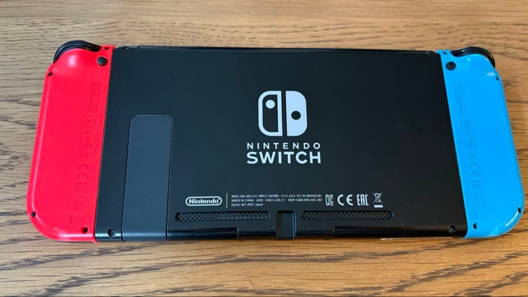 Nintendo Switch本体　付属品完備　ネオンレッド/ネオンブルー