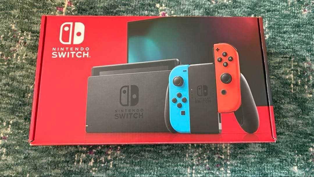 Nintendo Switch本体　付属品完備　ネオンレッド/ネオンブルー