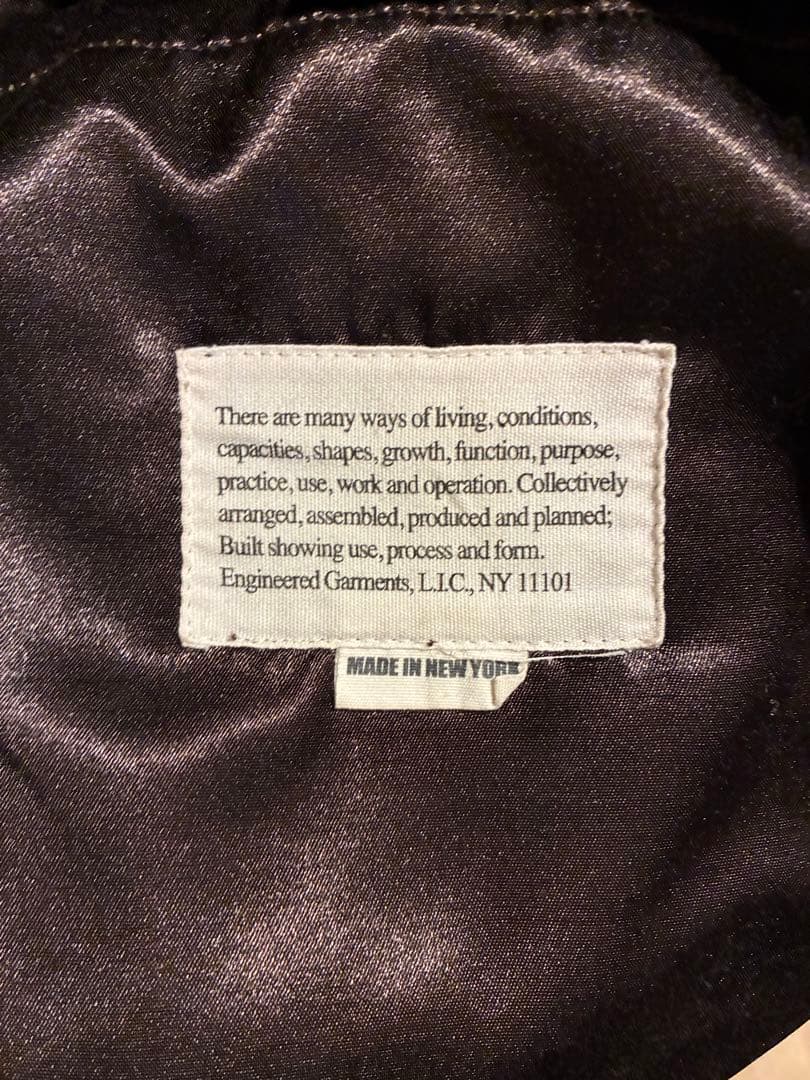 エンジニアドガーメンツ　CRUISER JACKET