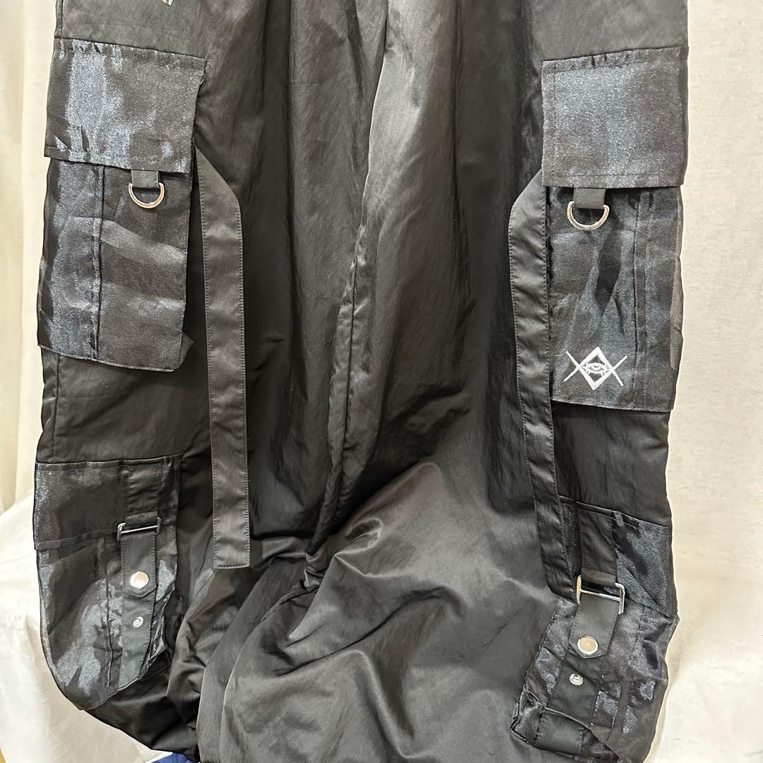 REFLEM シアー ポケット ナイロン カーゴパンツ（FREE）