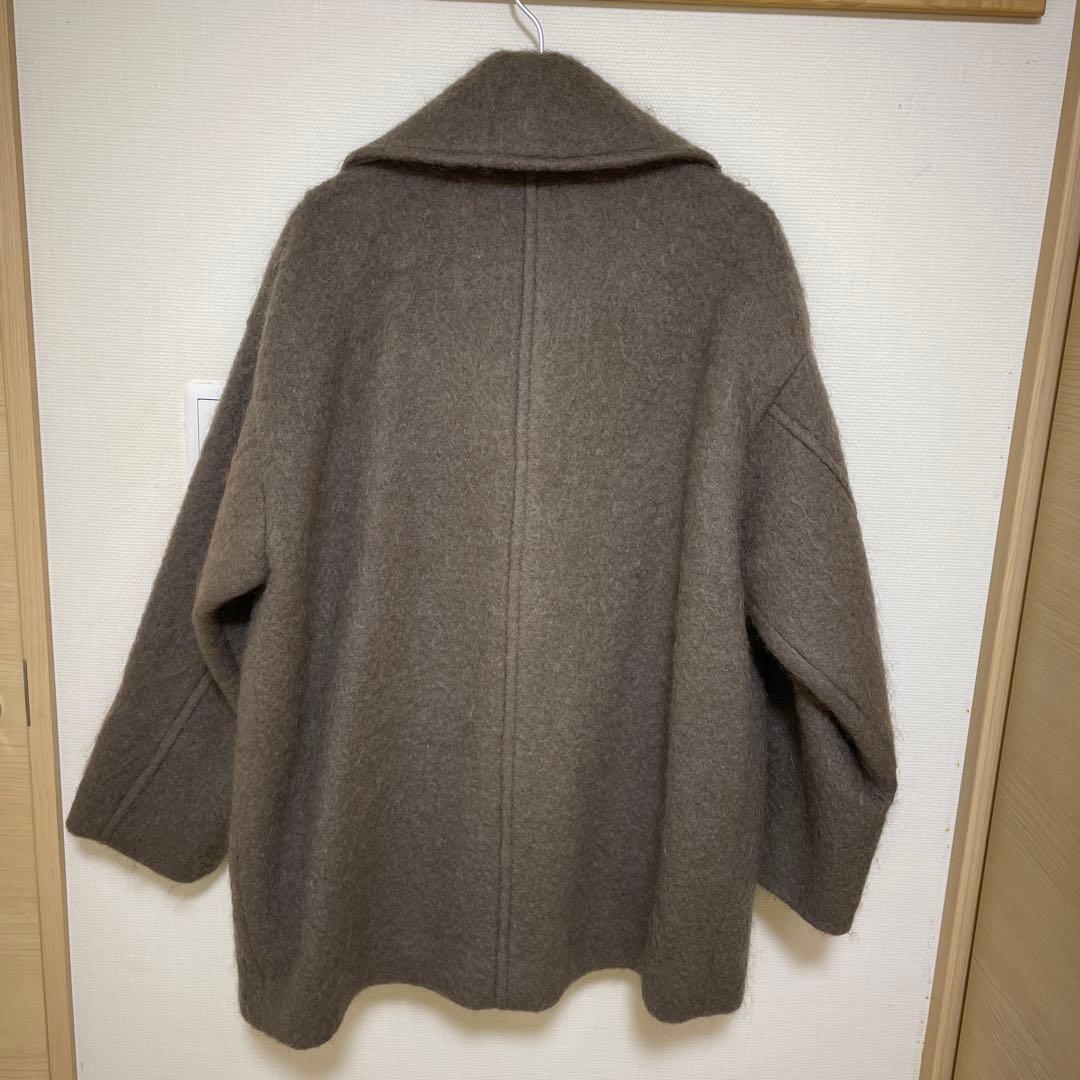 ⭐︎グレディブリリアン⭐︎クロシェ⭐︎モヘヤ混シャギーミディPコート⭐︎