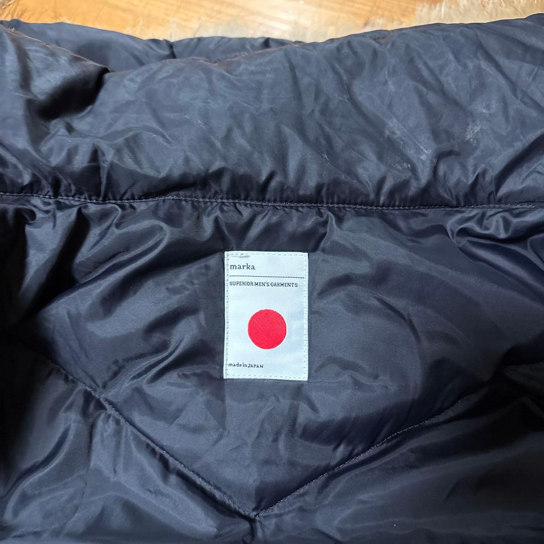 marka ダウン　N3B　ファー付きミリタリージャケット オリーブ