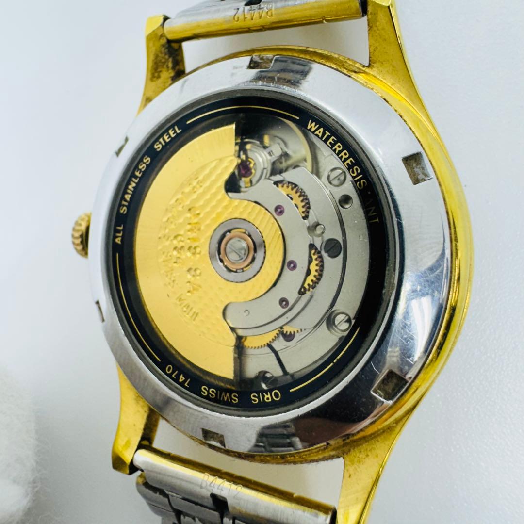 ✨ORIS✨オリス✨シルバー文字盤✨23JEWELS✨AUTOMATIC✨腕時計