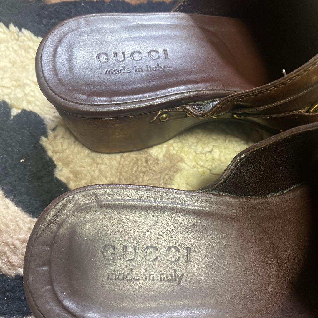 GUCCIサボサンダル　メンズ