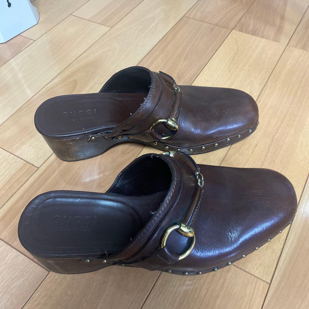 GUCCIサボサンダル　メンズ