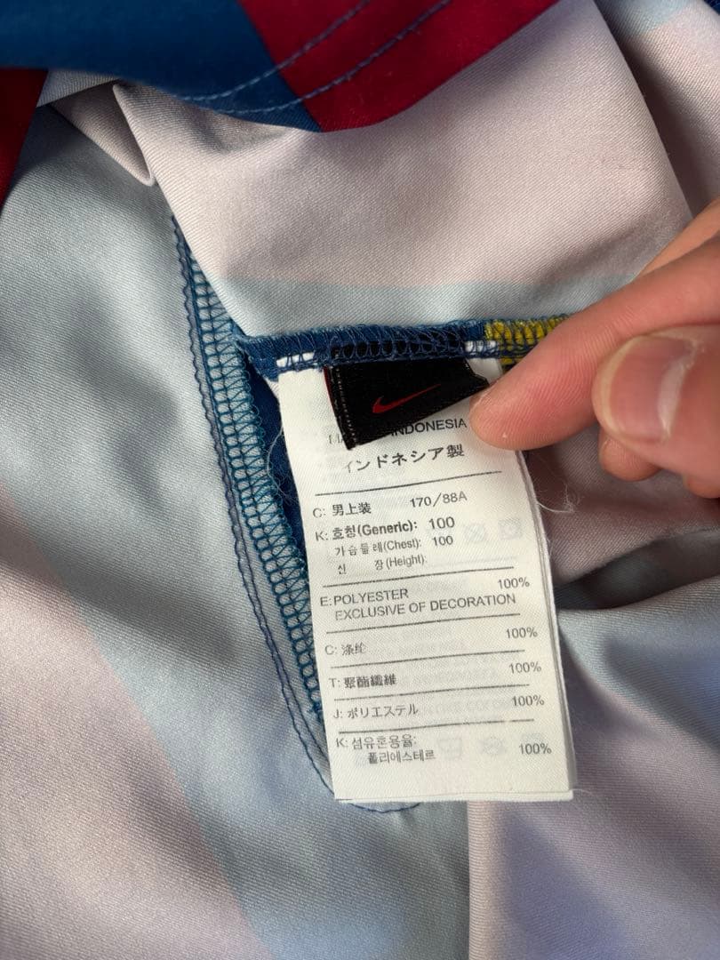 【希少】ロナウジーニョ バルセロナ　ヴィンテージユニフォーム　長袖ユニフォーム