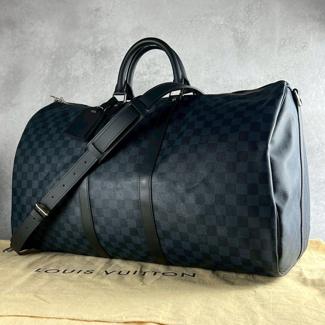 【極美品】ヴィトン キーポル・バンドリエール55 ボストンバッグ ボストンバッグ