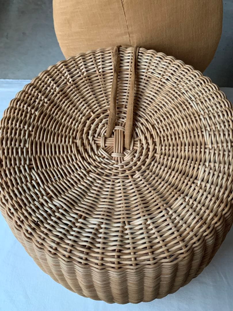 希少 山川ラタン 剣持勇デザイン ヴィンテージ スツール ジャパニーズモダン B