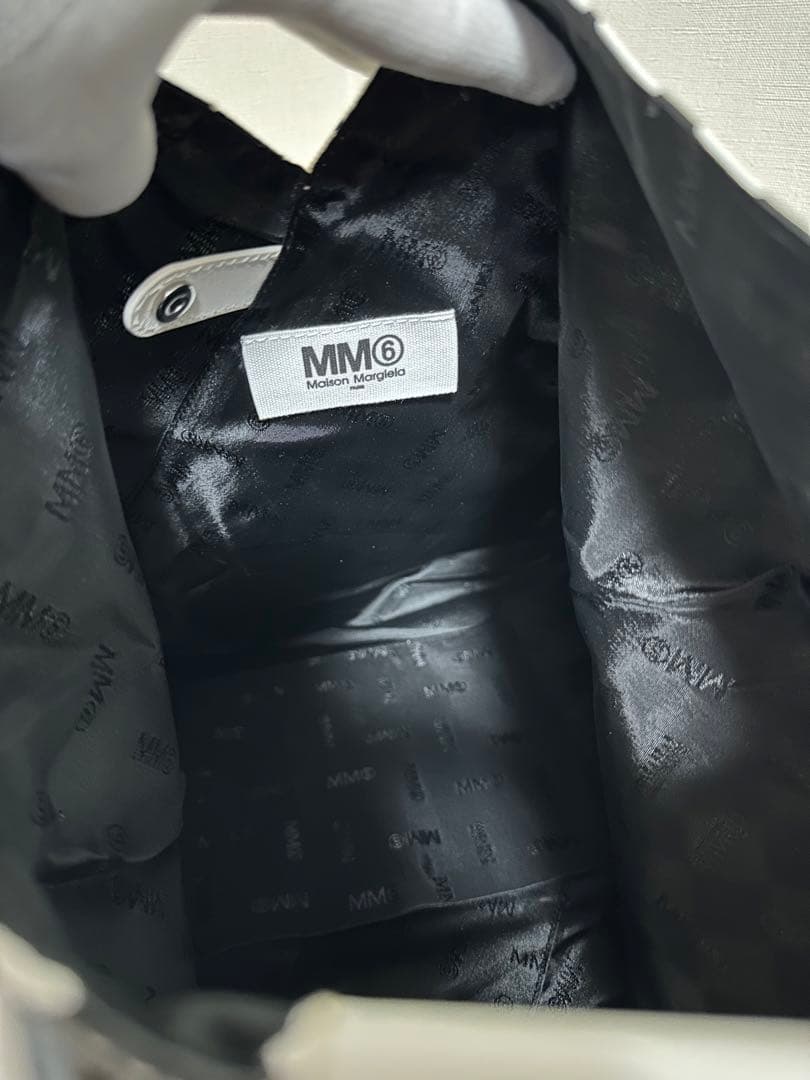 美品/MM6/エムエムシックス/メゾンマルジェラ/トートバッグ/チェック