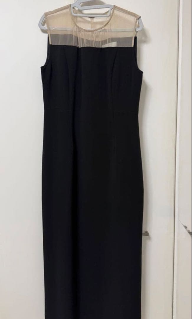 【セール！美品】セルフォード　ケープ付きドレスワンピース