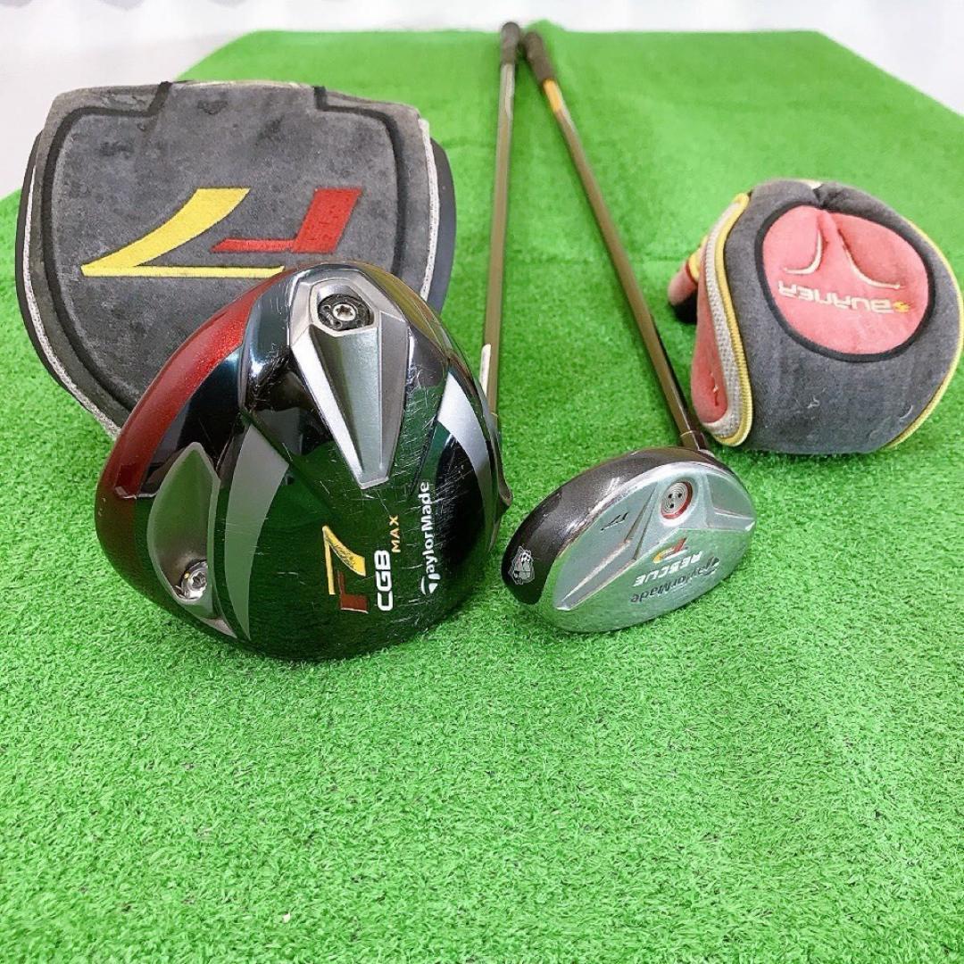 チ12★左利き用レフティ テーラーメイド r7 CGB MAX ドライバー UT