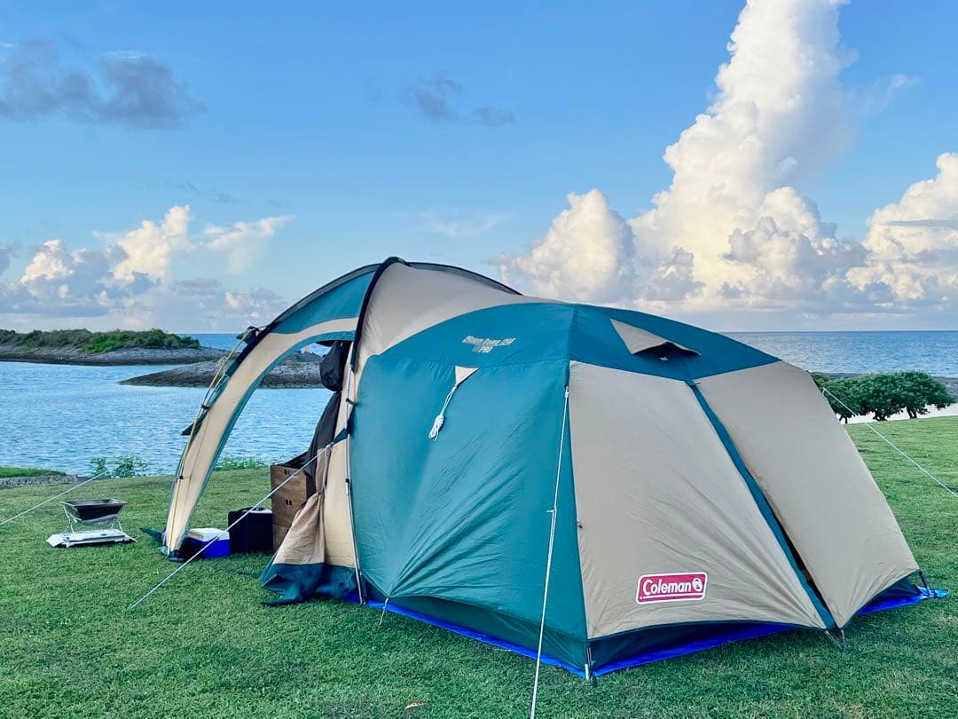 【程度良し】Coleman ツールームテント 4人用