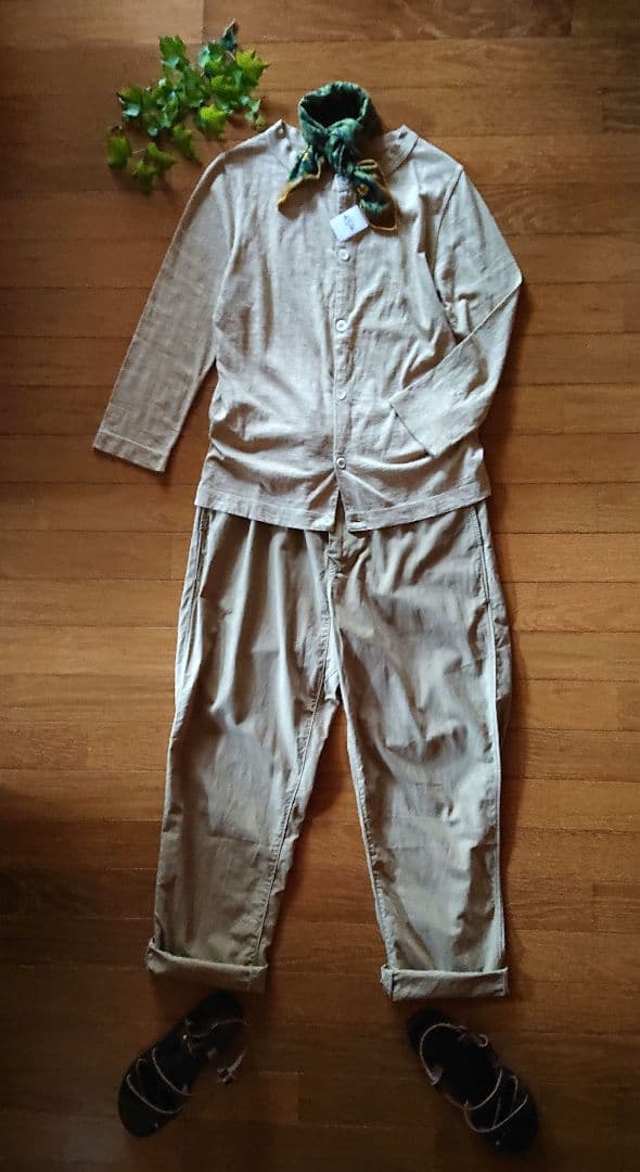 45R☆ジンバウェザーのポッポパンツ/ベージュ♪