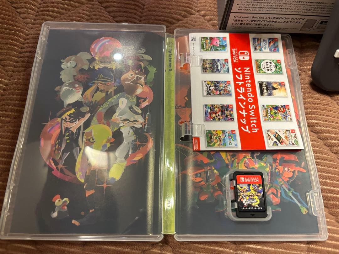 Nintendo Switch Lite + Splatoon 3 + ケース