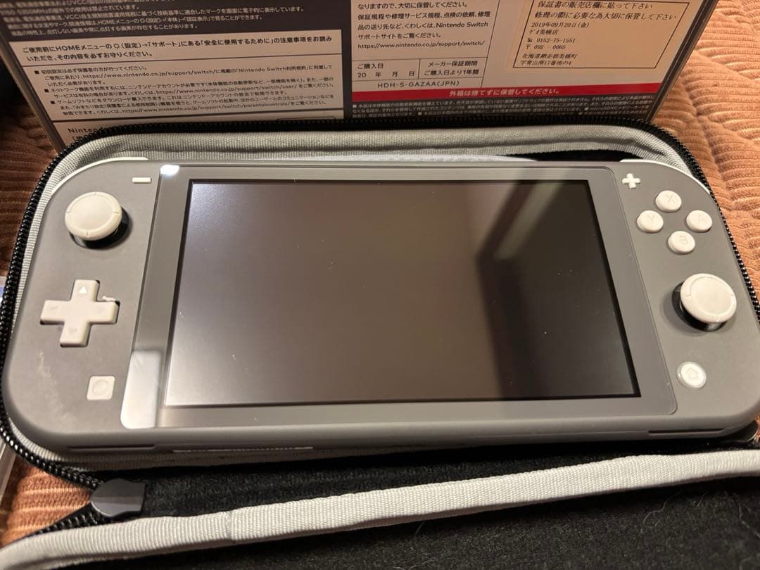 Nintendo Switch Lite + Splatoon 3 + ケース