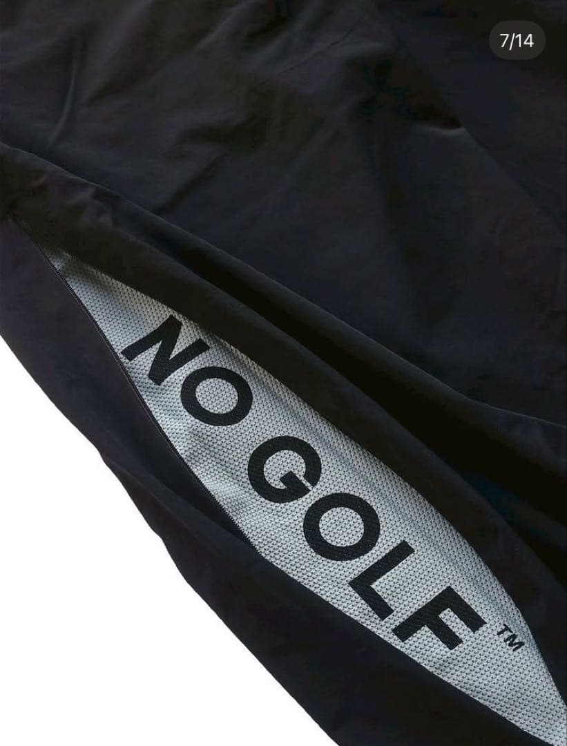 メンズウェア NO GOLF WINDBREAKER PANT - Black M