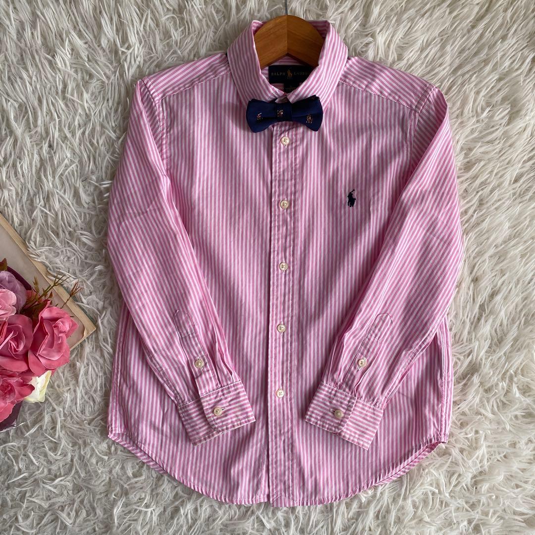 美品 ラルフローレン 4点セット フォーマル 120 スーツ 紺ブレ ネイビー