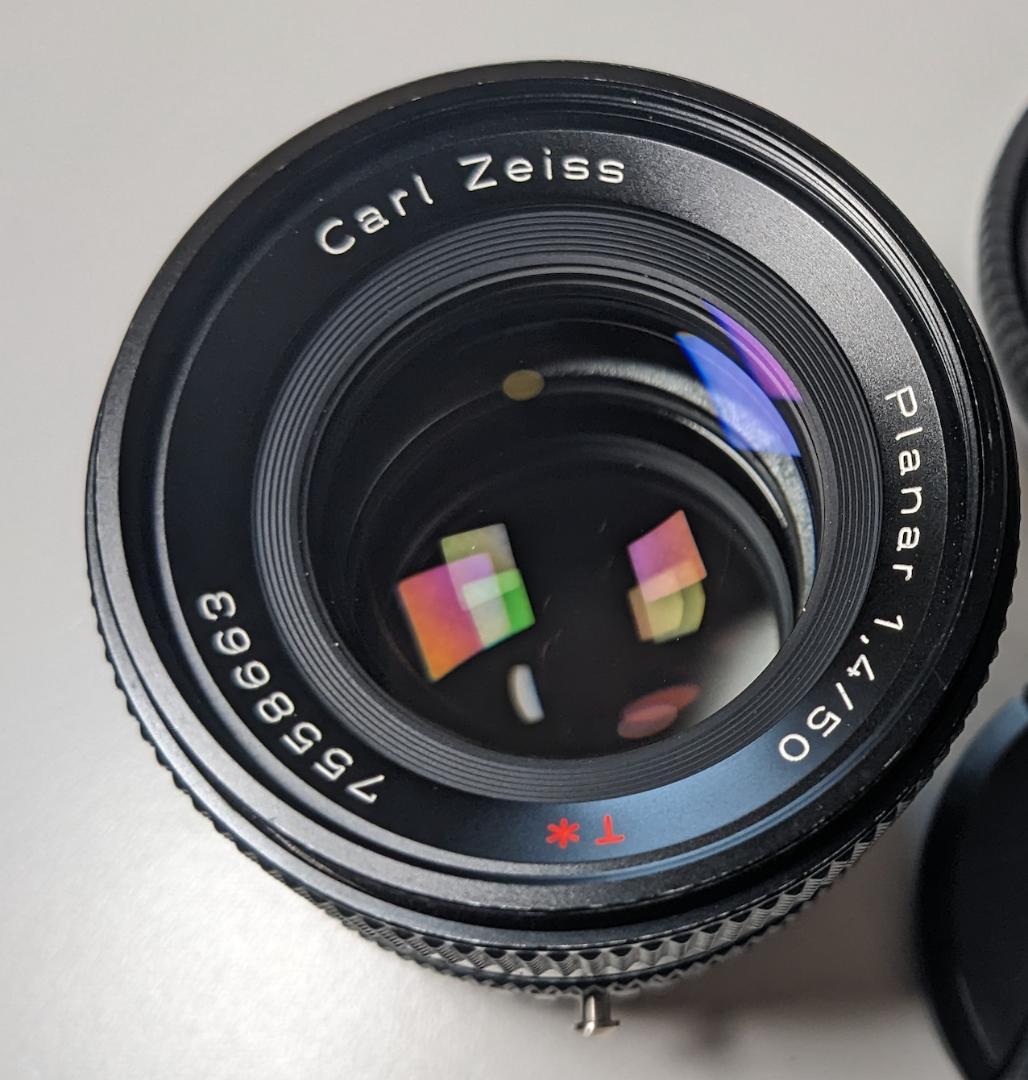 レンズ(単焦点) CONTAX Planar T*50mm F1.4 MM