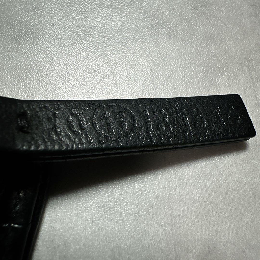 メゾンマルジェラ 4ステッチ 2つ折り財布 ブラック Margiela